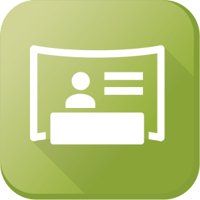 Green icon represents large format designs